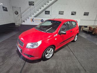 chevrolet aveo 1.2 85 cv - faible kilométrage - 75.300 kms