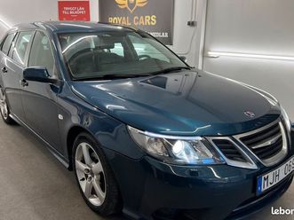 saab 9-3 vector 2.0 biopower 175ch - historique d'entretien complet - flexfuel - cuir - bva - attelage - 100000km