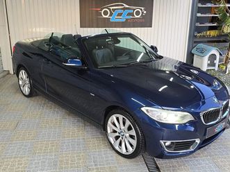 bmw 220 d cabrio line luxury