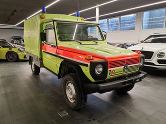 mercedes g 230 ge g klasse feuerwehr g-wagon professional pur edition. ud83cudde8ud83cudded