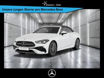 mercedes-benz cle 300 4m cabrio amg+ambiente+memory+airscarf
