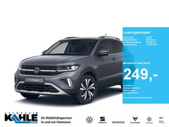 volkswagen t-cross style 1.0 tsi dsg carplay ahk gjr rfk