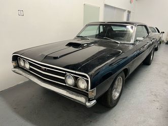 1969 ford torino gt, iconic muscle car with 5.8l v8 and automatic transmission.