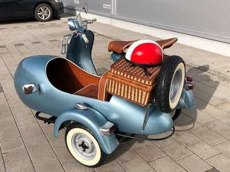 piaggio sidecar