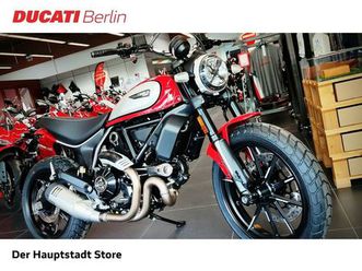 Ducati Ducati Scrambler Icon Red Sofort Verfugbar Used The Parking Motorcycles