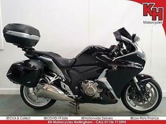 Honda Honda Vfr10f Dct 12 Black Automatic Transmission Full Luggage Kit Mot Occasion Le Parking