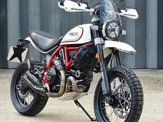 Ducati 18 Ducati Scrambler Desert Sled A Lovely Fsh Example Of A Superb Machine Occasion Le Parking