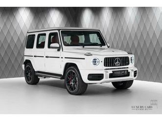 Mercedes Classe G Mercedes Benz G 63 Amg White Red Designo Exclusive Used The Parking