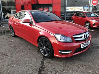 Mercedes C Class Coupe 15 Mercedes Benz C Class C2 Cdi Amg Sport Edition 2dr Auto Premium Plus Used The Parking