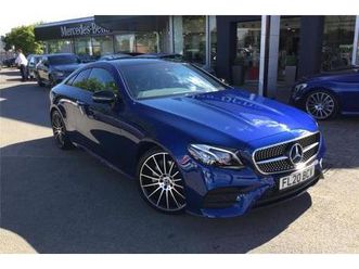 Mercedes Classe E Mercedes Benz E Class Diesel Coupe 00d Amg Line Night Ed Premium 2dr 9g Tronic Used The Parking