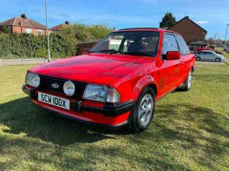 Ford Escort 19 Ford Escort Xr3 Rs Turbo Engine Occasion Le Parking