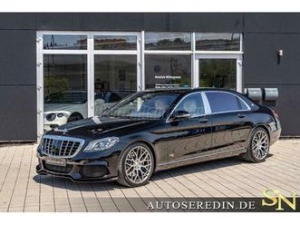 Mercedes Classe S Maybach Elado Hasznalt Mercedes Maybach S600 Brabus Afas 15 10 Fekete Metal Szinu Used The Parking