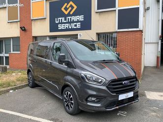 ford transit custom sport magnetic grey