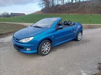 PEUGEOT 206 CC peugeot-206-cc-cabrio-pickerl-sitzheizung-ledersitze ...