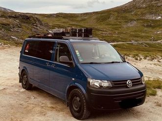 VOLKSWAGEN TRANSPORTER vw-t5-facelift-camper-tuev-neu-umbau-autark-dsg ...