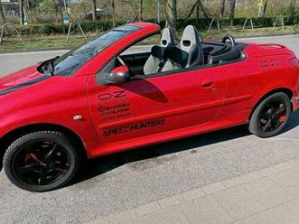 Red Peugeot 206 Tuning
