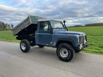 LAND ROVER DEFENDER land-rover-defender-110-pickup-tipper-6-5-v8-gmc ...