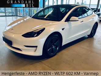 TESLA MODEL 3 lr-4wd-varmepumpe-autopilot-tar-innbytte occasion - Le