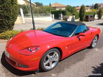CORVETTE C6 CABRIOLET chevrolet-corvette-c6-cabriolet-rouge occasion