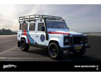 LAND ROVER DEFENDER 110-tophat-v8-ls3-martini-racing-livery Used - the ...