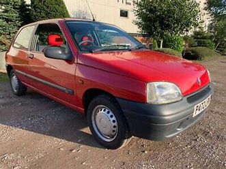 1996-renault-clio-rl-oasis-1-2-petrol-classic-retro-car-1996-p-red-3-door-56k