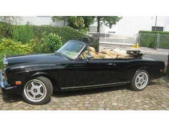 rolls royce corniche ii cabriolet 1981 ex hollywood movie a vendre