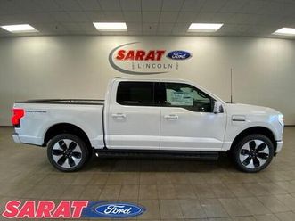 new 2023 ford f-150 lightning platinum