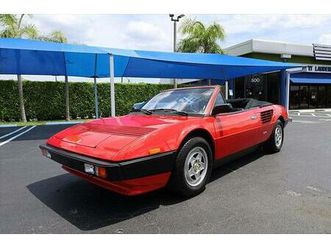 used 1985 ferrari mondial quattrovalvole cabriolet