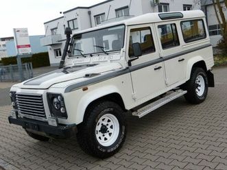 land rover defender 110 td5 station wagon *9 sitzer*klima*