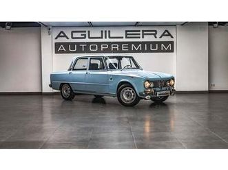 1965 alfa romeo giulia bleu manuel, 4 vitesses conduite à...