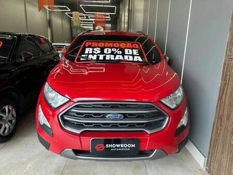 zero de entrada! ford/ecosport 1.5 freestyle 2018 automática no feirão showroom