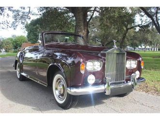 1963 rolls-royce silver cloud iii for sale