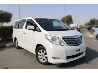 right hand export only toyota alphred vip v6 full options 2012