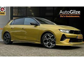 opel astra - 1.2t ultimate irmscher l pano l stoelverwarming l led l voorruit verwarming l 360 l