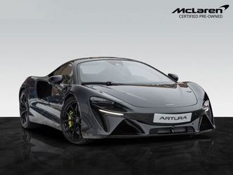 mclaren artura - vision | black pack | 1890 euro mtl. *