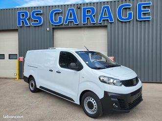 fiat scudo fourgon xl 2.0 mjet 145 pro lounge connect 03 places aménagement frigorifique route + secteur comme neuf / disponible a la vente ou location / garant