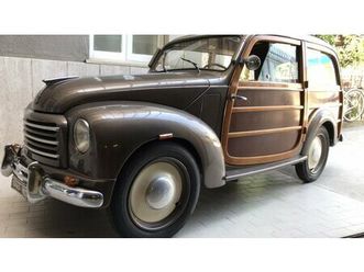 1951 rare fiat 500 c topolino belvedere legno woody a vendre