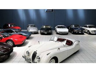 1951 jaguar xk120 blanc manuel, 4 vitesses conduite à gau...