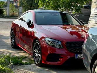 mercedes-benz e-klasa coupe 220d, reg. do 11/2026, 2017 god.
