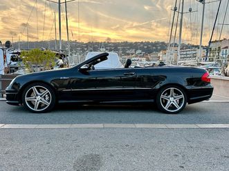clk 63 amg cabrio 6.3l, v8, 481ps! 4-plätzer! sammlerfahrzeug. 1 von 1119 weltweit!