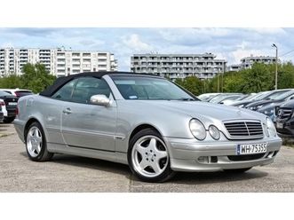 mercedes clk320 3.2l cabrio klima skóra po przeglądzie