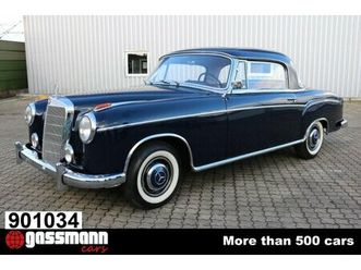 1958 mercedes-benz 220 - 220 s ponton w180 coupe mit schiebedach
