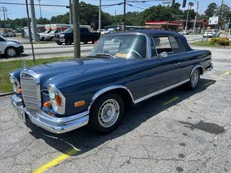 used 1964 mercedes-benz 220se cabriolet
