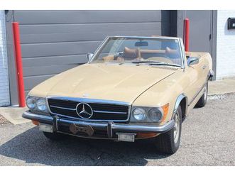 1973 mercedes-benz 450sl- small bumper car!