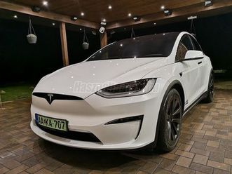tesla model x plaid (automata) (6 személyes ) áfás ár! magyarországi. videós hirdetés
