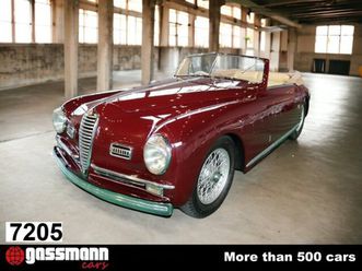 1948 alfa romeo 6c - 6c 2500 s cabriolet by , rhd