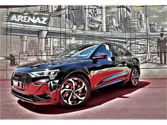 e-tron 55 sportback s line black edition quattro