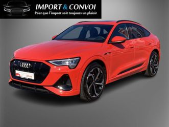 audi e-tron sportback s line 50 quattro