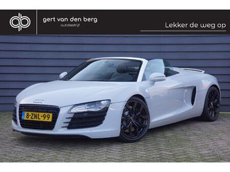 audi r8 spyder 4.2 v8 fsi quattro - rs seats - camera - bang & olufsen - automaat -