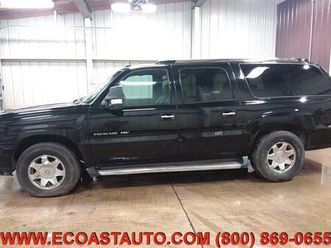 used 2003 cadillac escalade esv standard